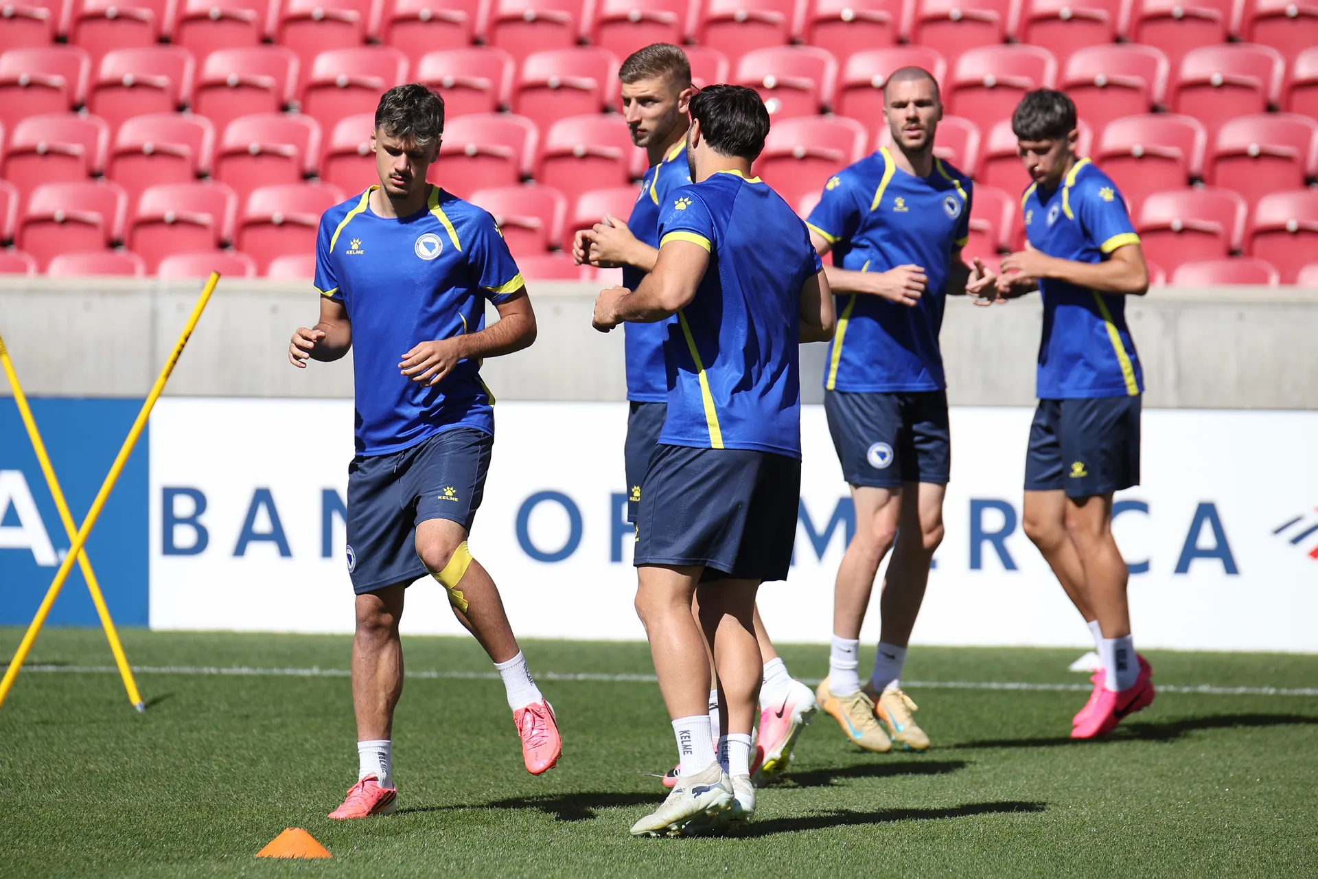 Trening reprezentacije BiH