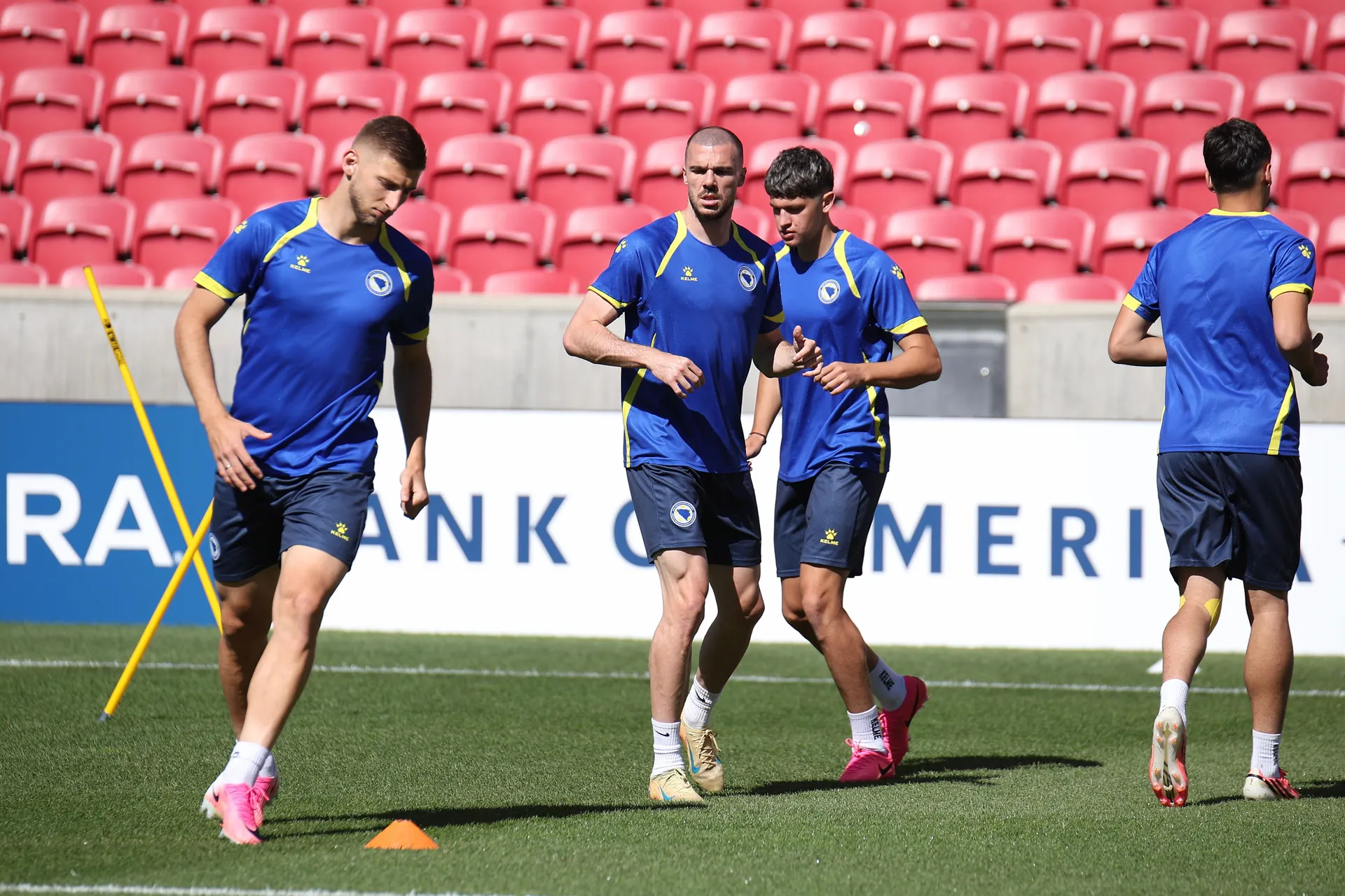 Trening reprezentacije BiH