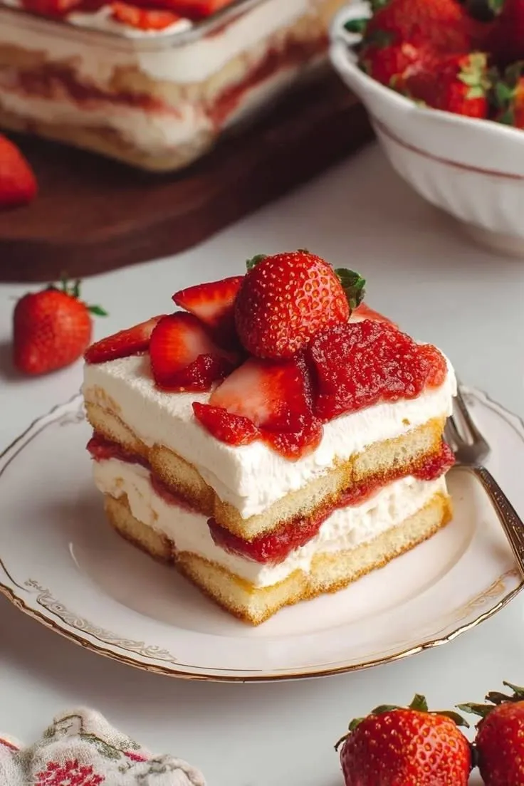 Osvježavajući tiramisu s jagodama je idealan desert za svako druženje, a priprema se lako
