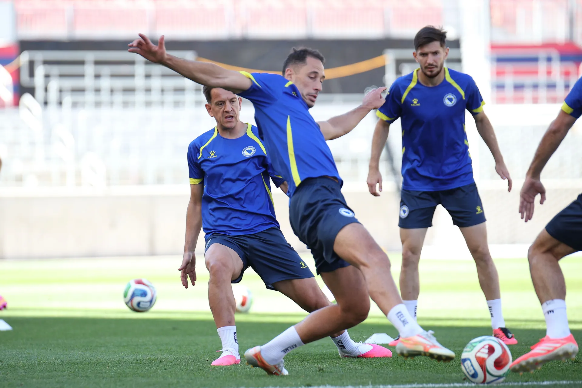 Posljednji trening pred Švicarsku