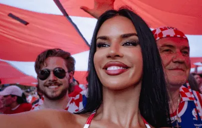 Najvatrenija hrvatska navijačica Ivana Knoll stigla u Dallas: 'Nikad ne igram na malo'