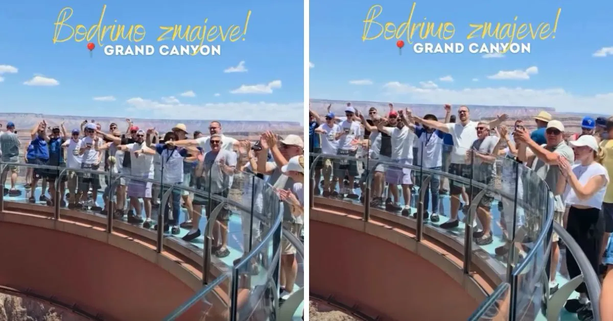 Od Halida do Dubioze, navijači BiH napravili show na Grand Canyonu