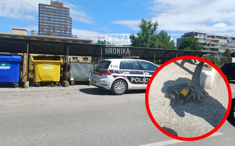 Nevjerovatan nemar, eksplozivna naprava bačena u kontejner u Sarajevu!