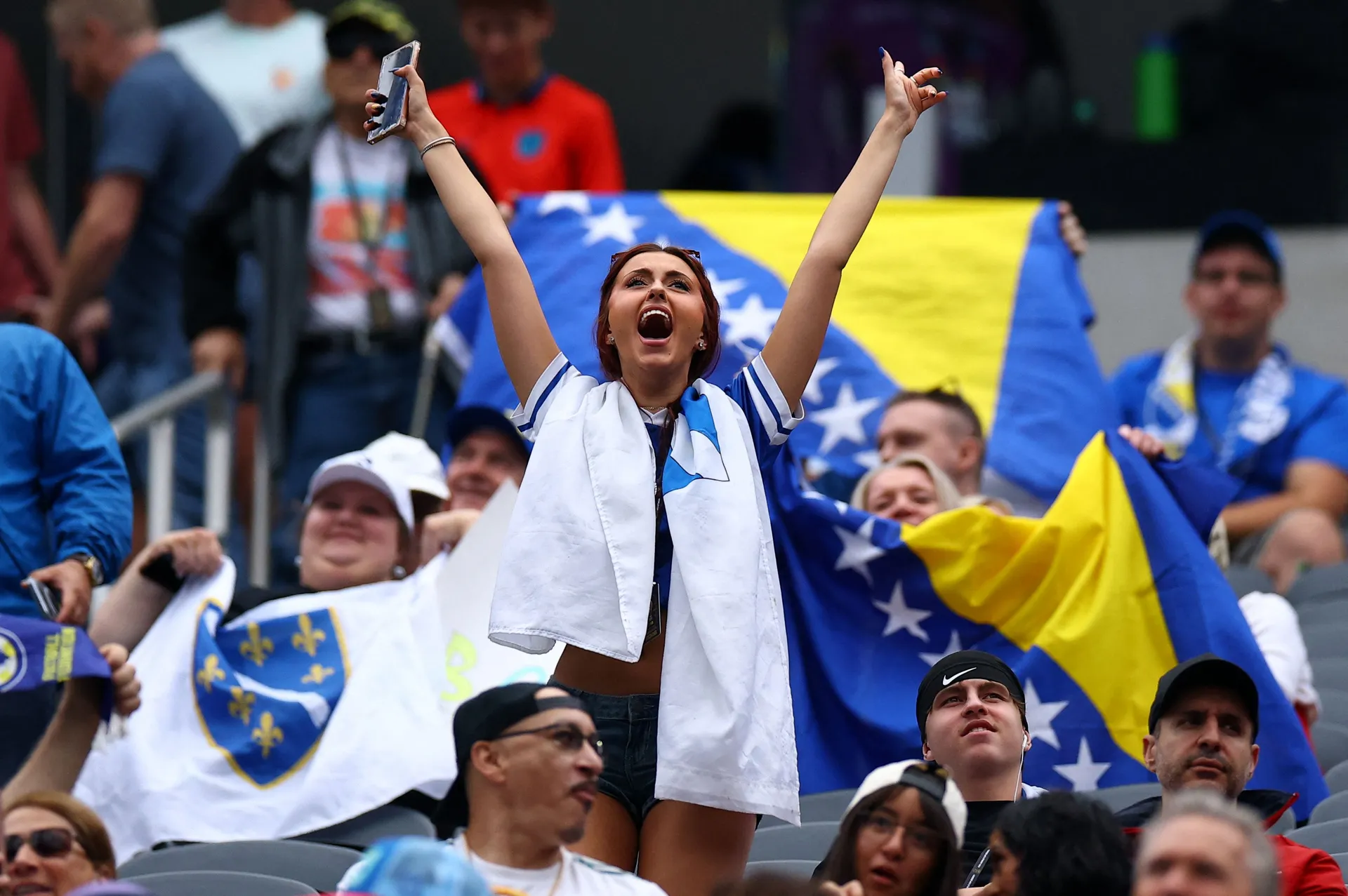 Bosna i Hercegovina će imati veliku podršku danas - FOTO: REUTERS/Lisi Niesner