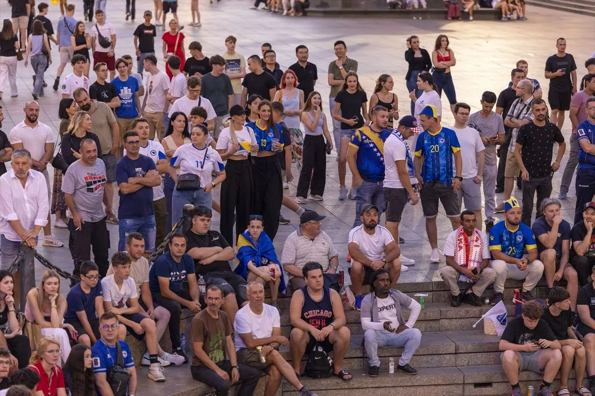 Plavo-žute boje zavladale centrom Zagreba