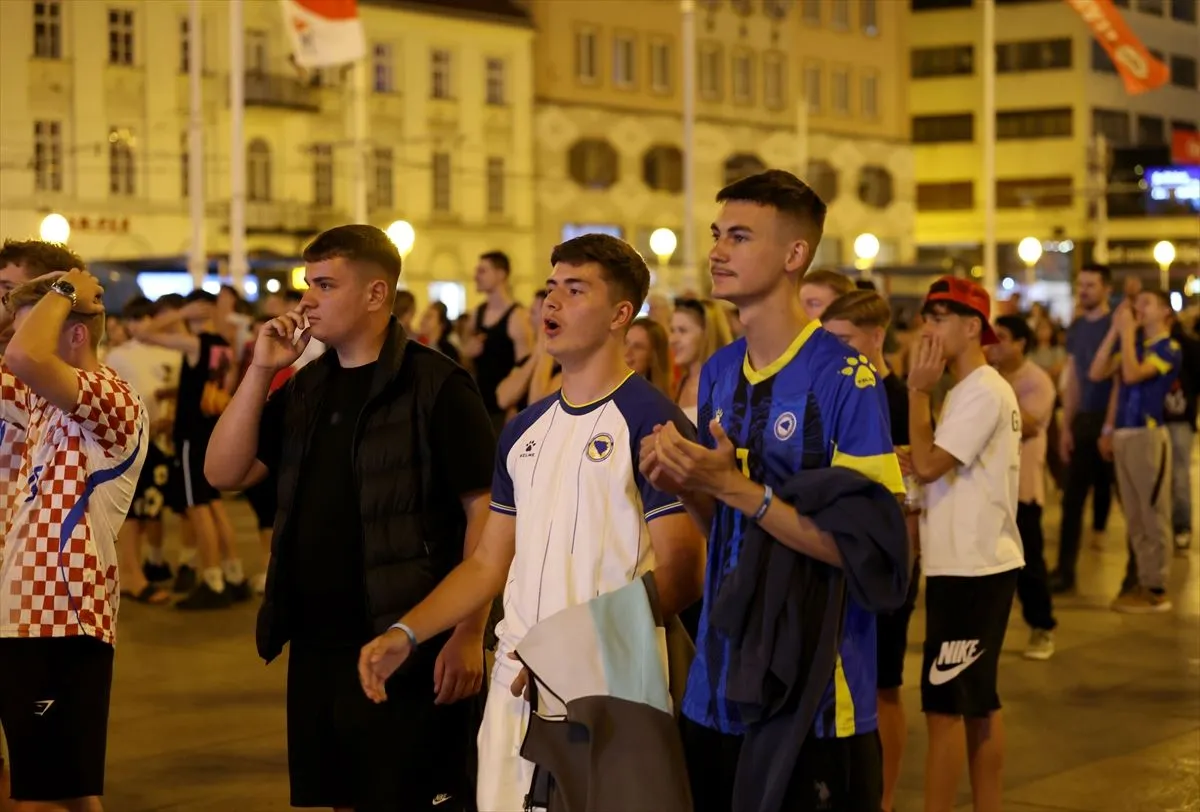 Plavo-žute boje zavladale centrom Zagreba