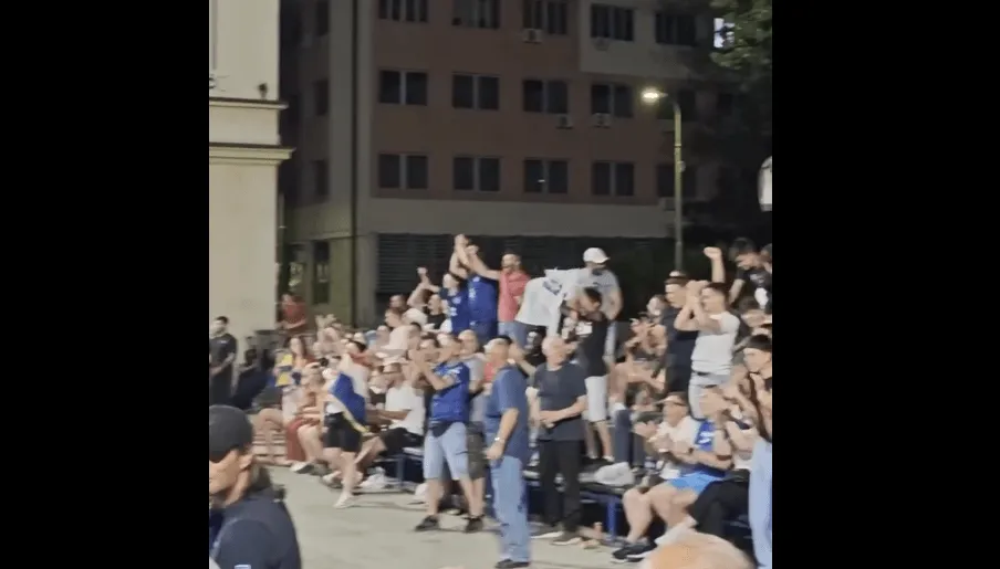 (VIDEO) Evo kako se gol reprezentacije Hrvatske proslavio u Bihaću