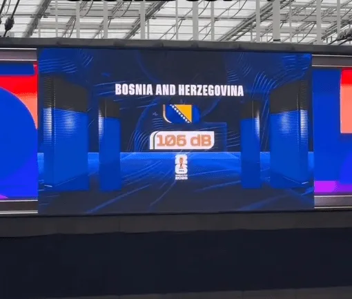 Ori se na stadionu u Los Angelesu, navijači BiH napravili buku od 111 decibela