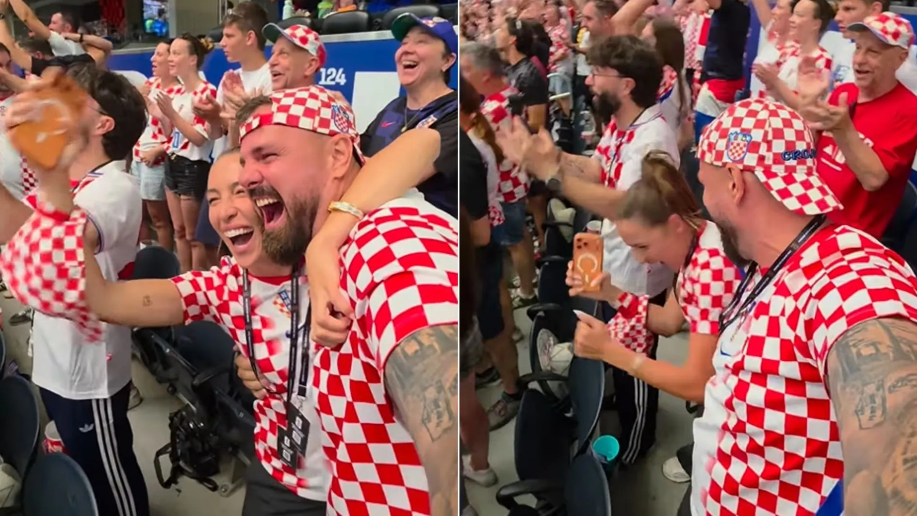 Na tribinama u Dallasu: Pogledajte kako je Kristijan Iličić slavio golove Hrvatske