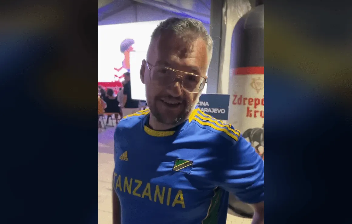 Sarajlija u dresu Tanzanije nasmijao mnoge: BiH sinoć top, samo nemojte više nikad onako