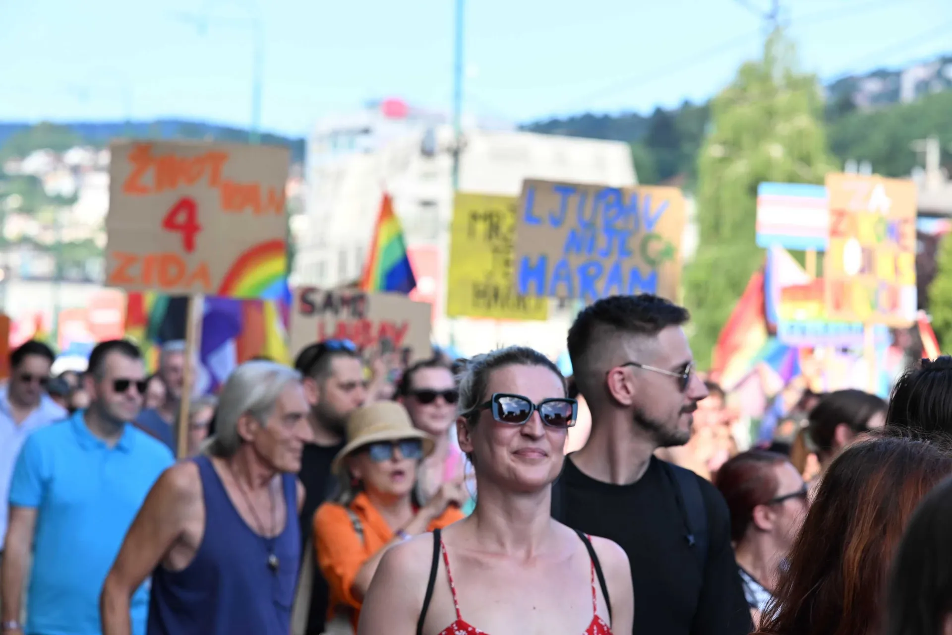 7. Bh. povorka ponosa u Sarajevu