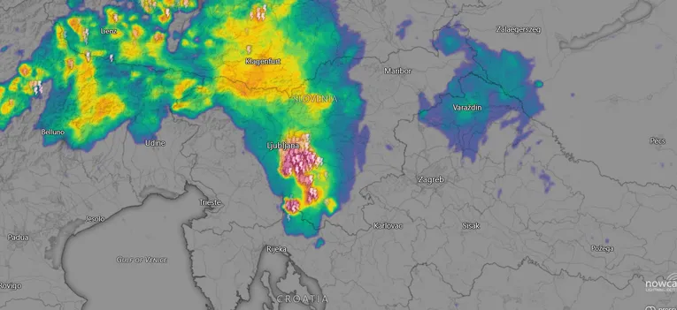 Najveći stepen opasnosti, snažno nevrijeme s gradom pogodilo Austriju i Sloveniju
