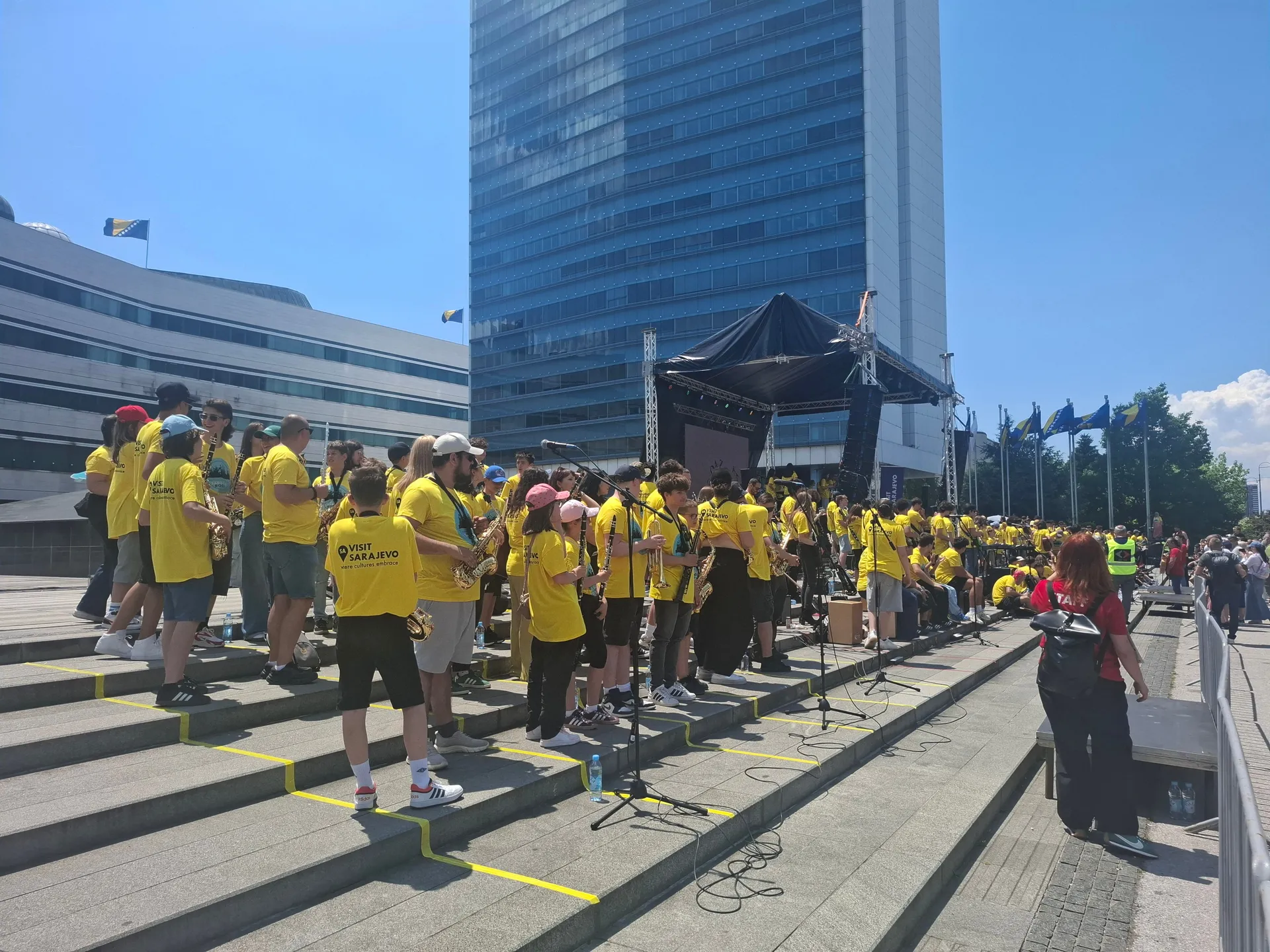 600 mladih muzičara iz BiH, regiona i svijeta na Trgu BiH