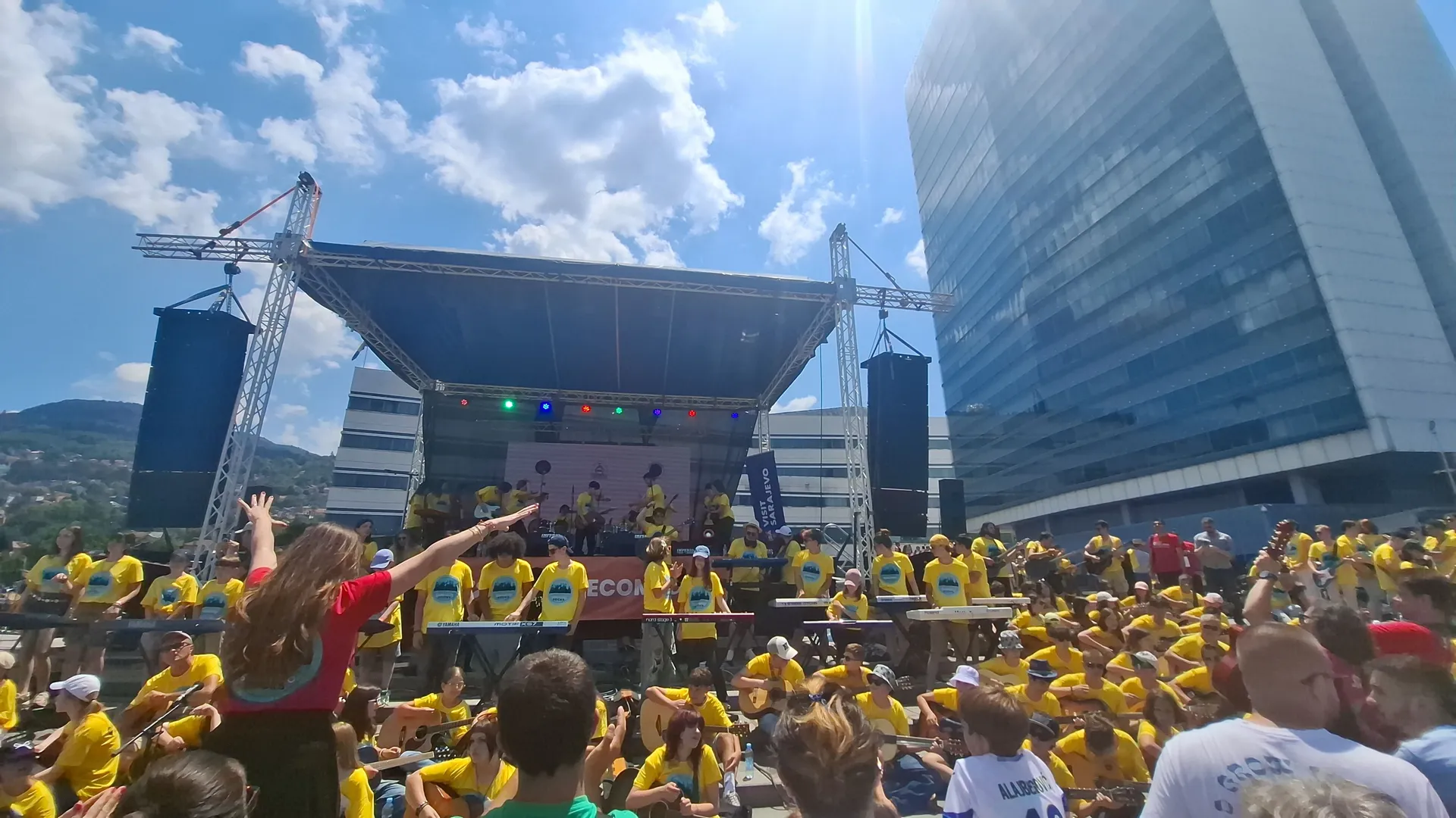 600 mladih muzičara iz BiH, regiona i svijeta na Trgu BiH