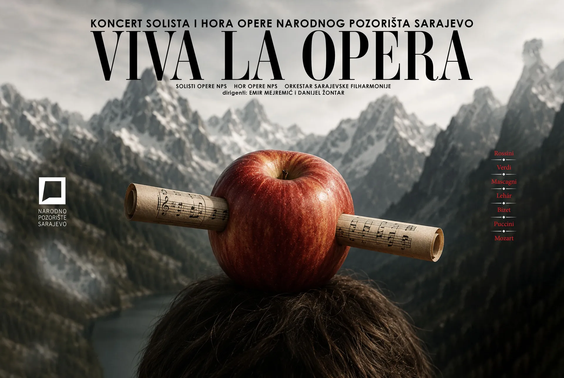 Za kraj sezone u Narodnom pozorištu koncert solista i hora Opere "Viva la Opera"