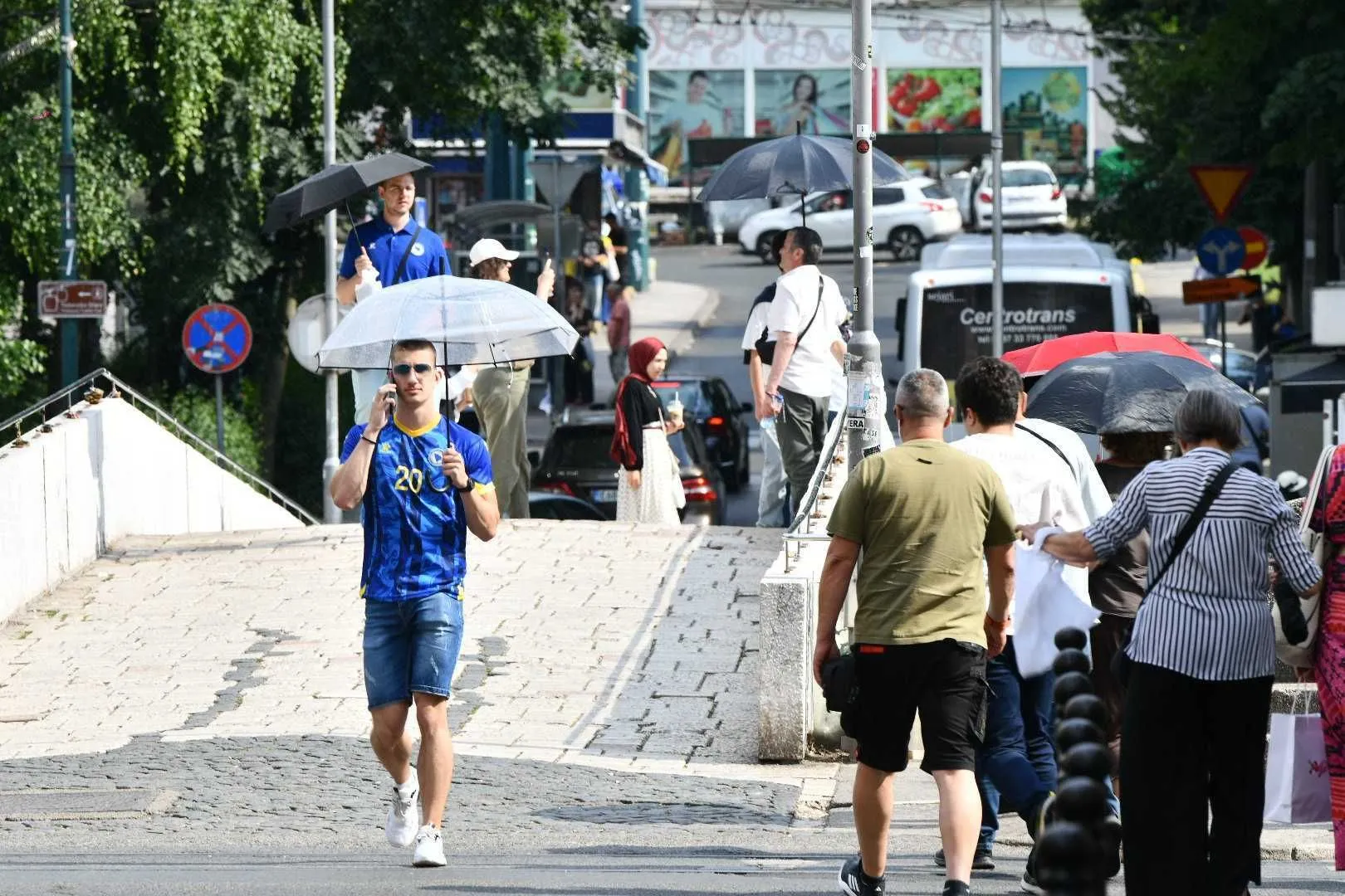 Navijačka atmosfera u Sarajevu