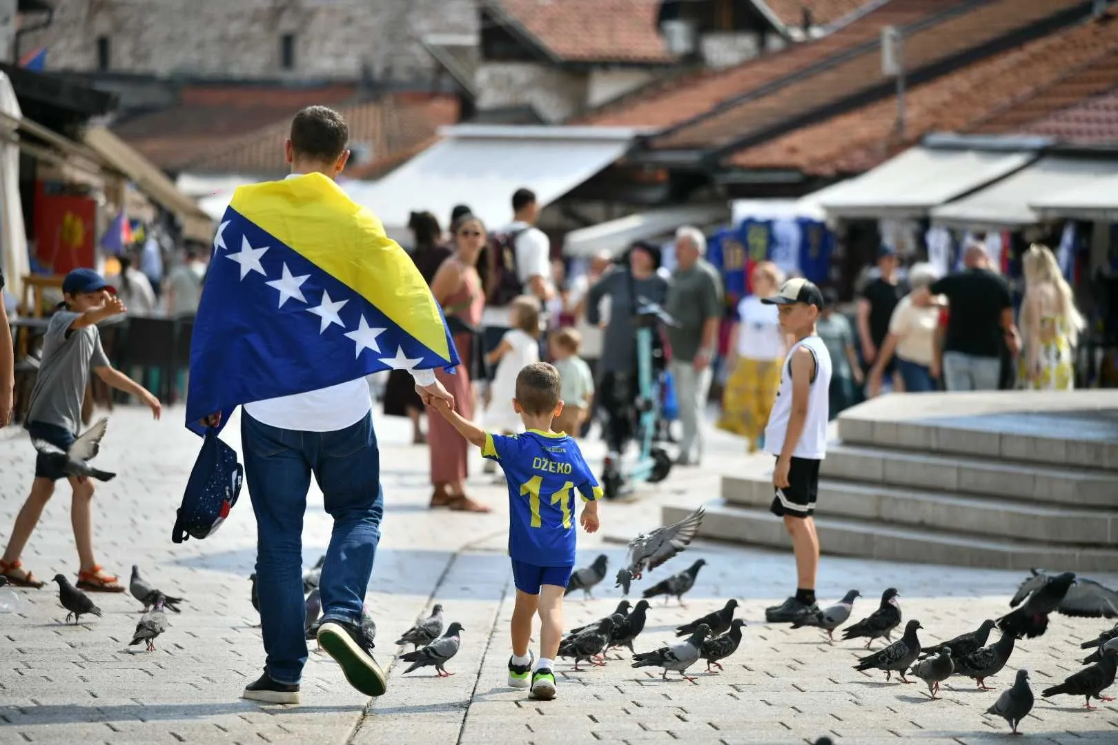 Navijačka atmosfera u Sarajevu