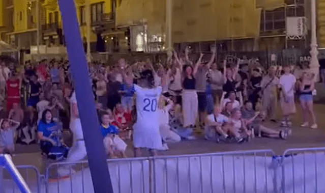 Pogledajte euforiju na Trgu bana Jelačića u Zagrebu nakon gola BiH, svi su na nogama