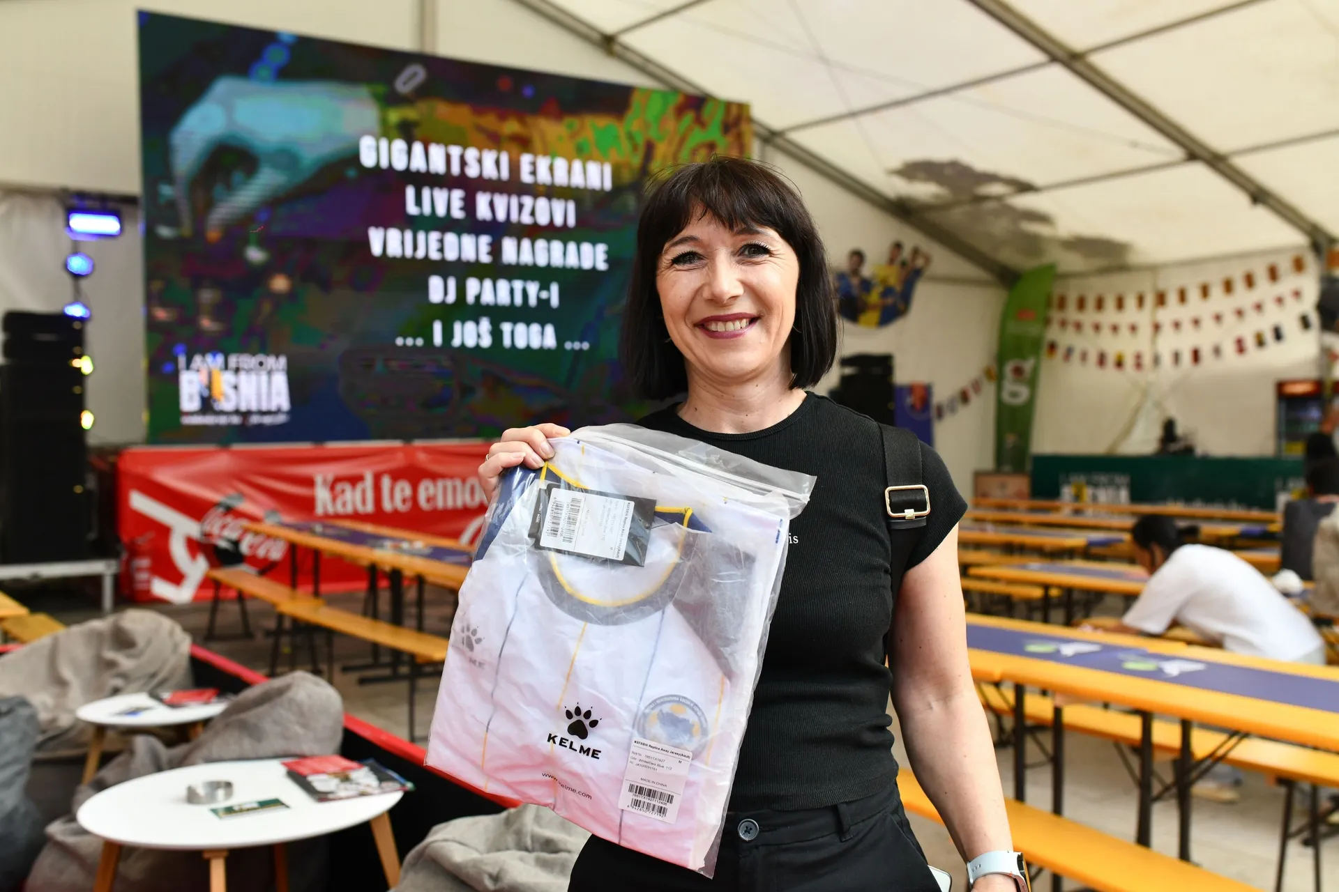 Selma Agić, dobitnica dresa BiH