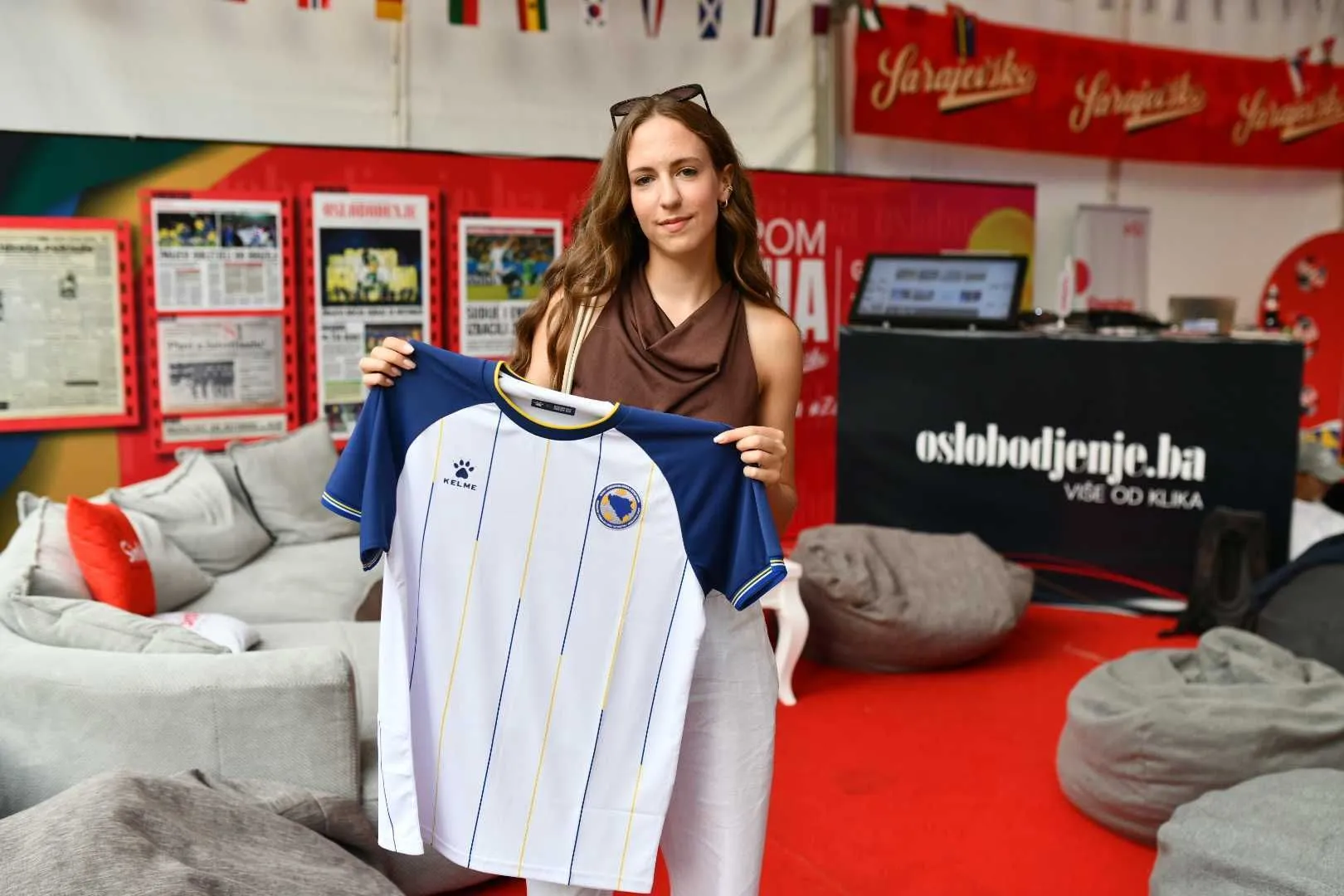 Lamija Tahmaz, dobitnica dresa BiH