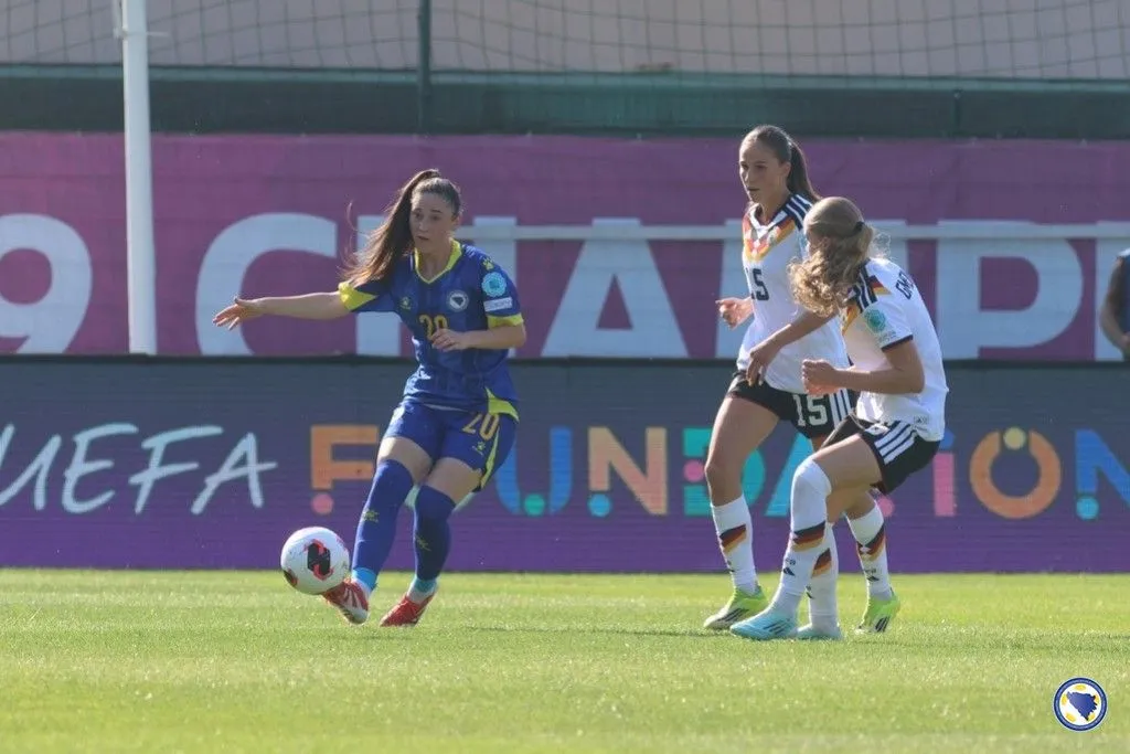 Ženska U19 reprezentacija BiH izgubila od Njemačke
