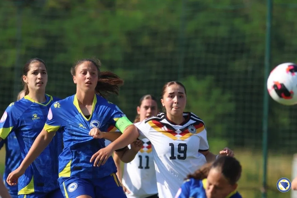 Ženska U19 reprezentacija BiH izgubila od Njemačke