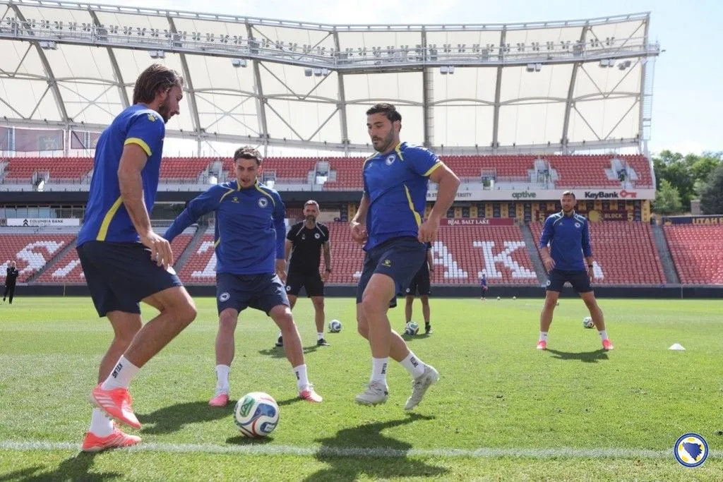 Trening reprezentacije BiH
