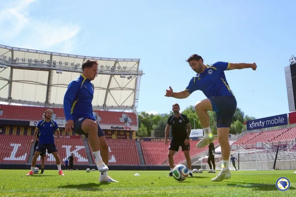 Trening reprezentacije BiH
