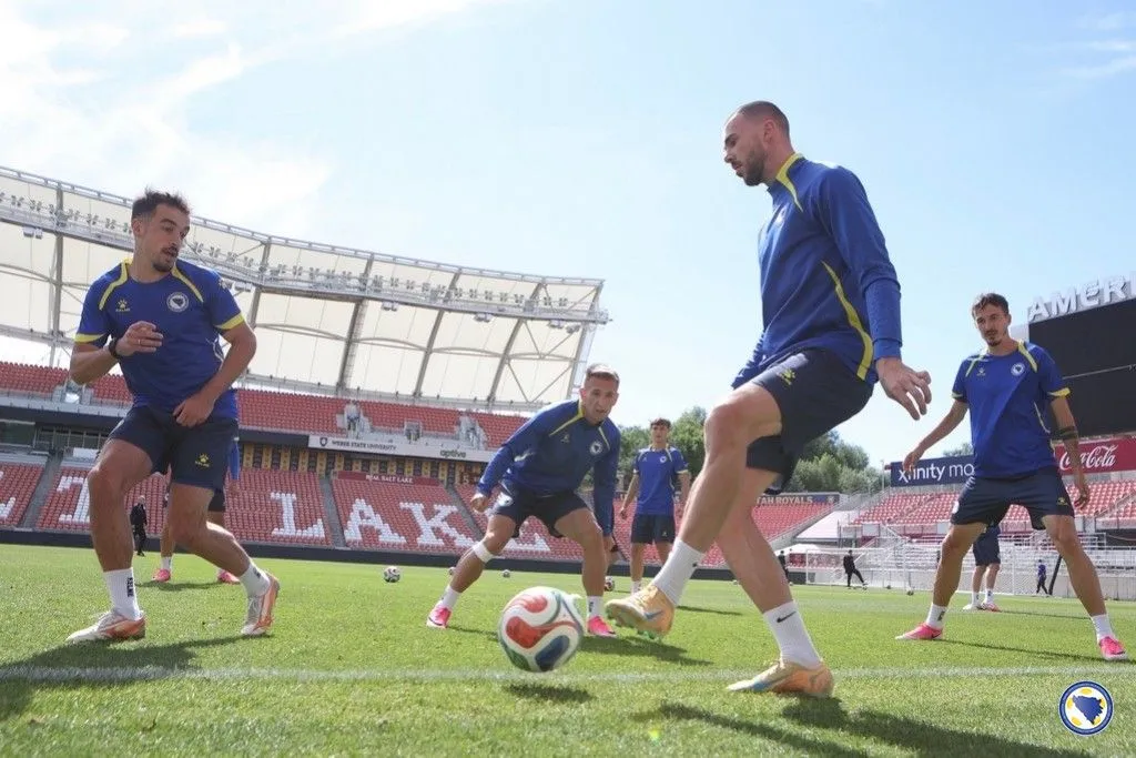 Trening reprezentacije BiH