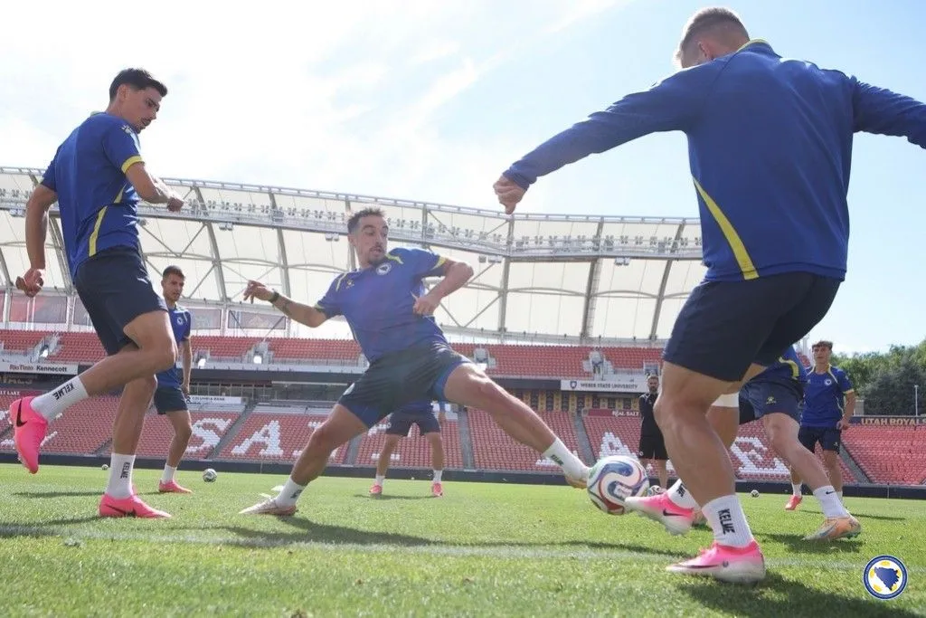 Trening reprezentacije BiH