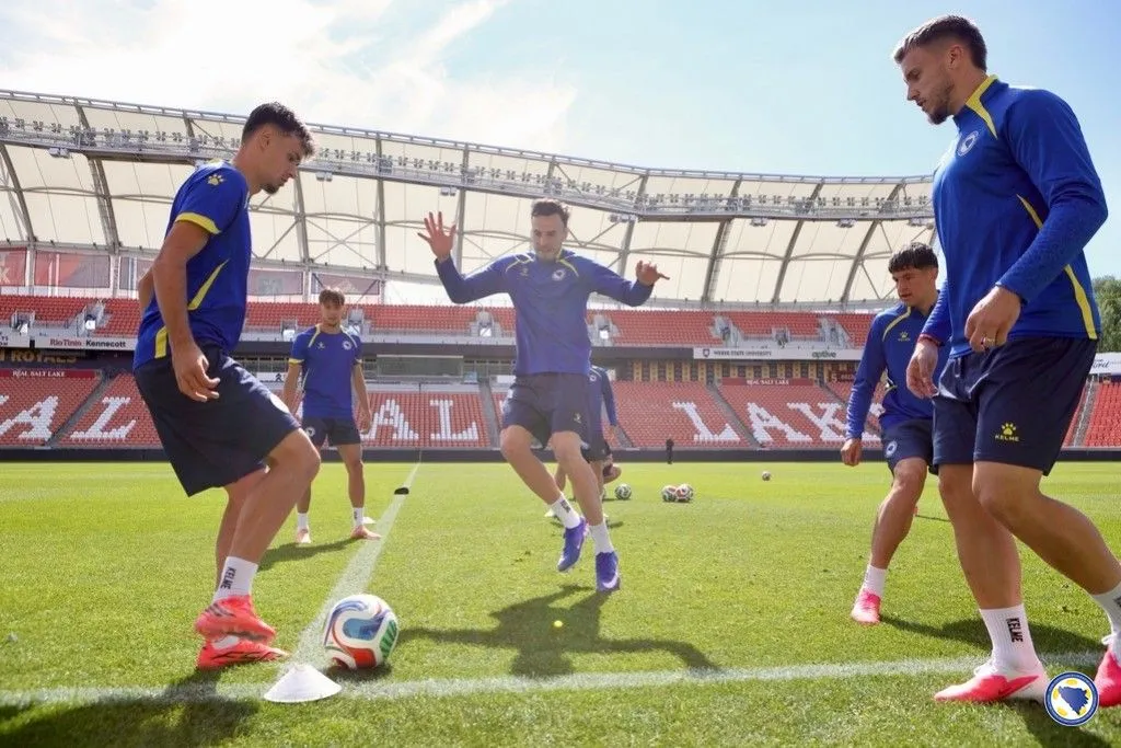 Trening reprezentacije BiH