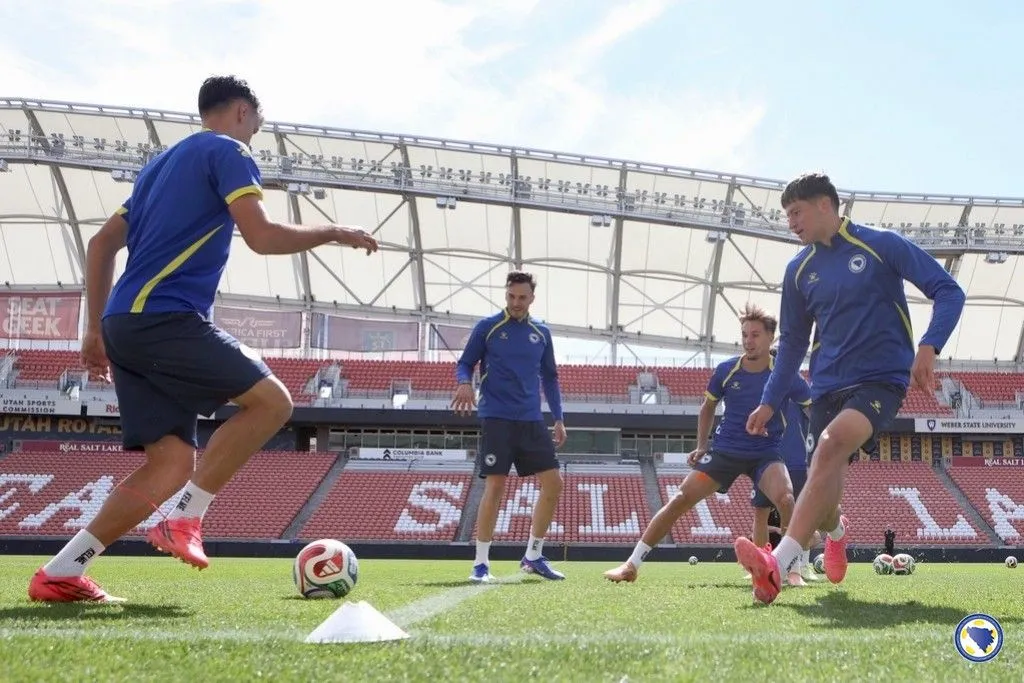 Trening reprezentacije BiH