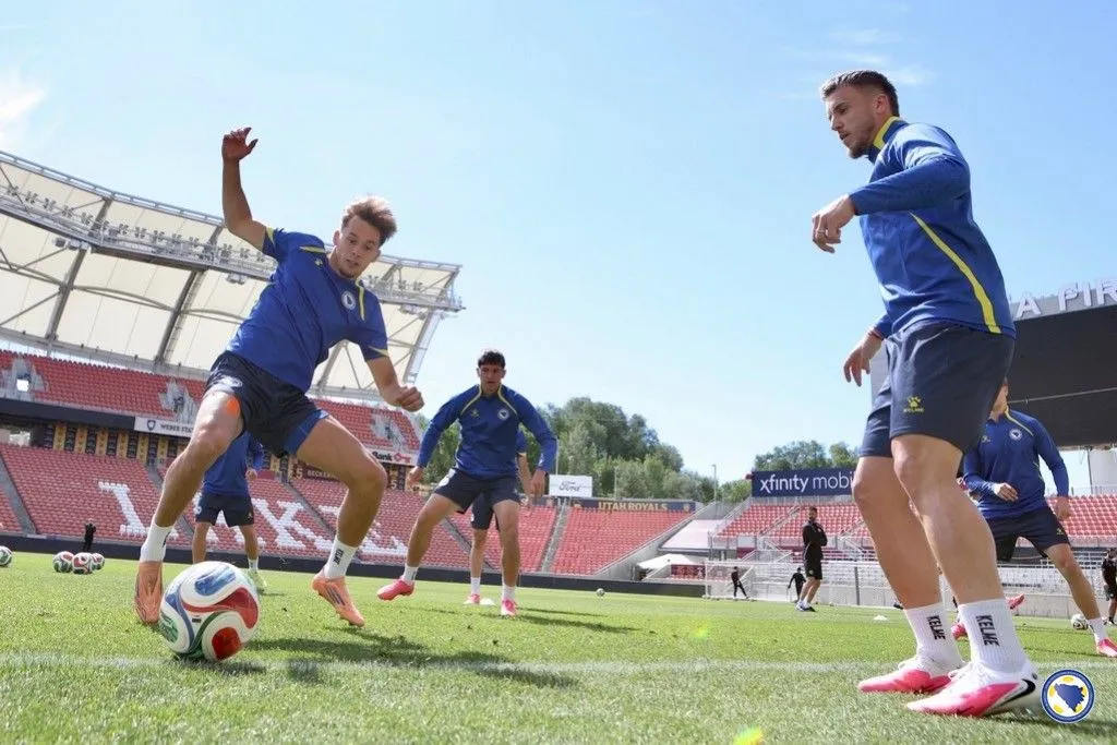 Trening reprezentacije BiH