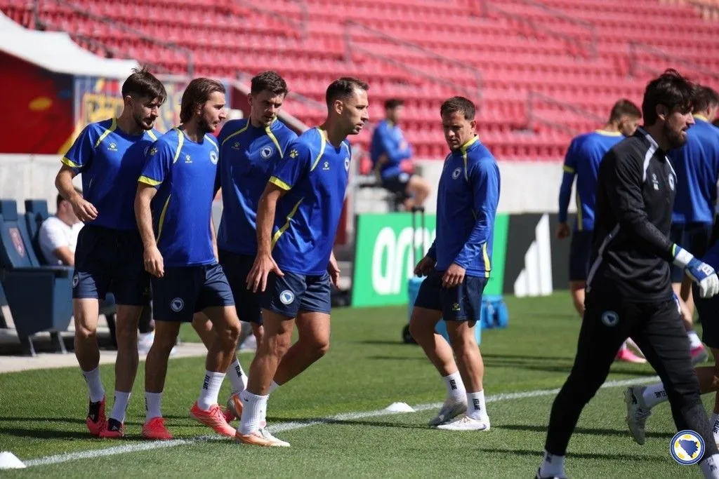 Trening reprezentacije BiH