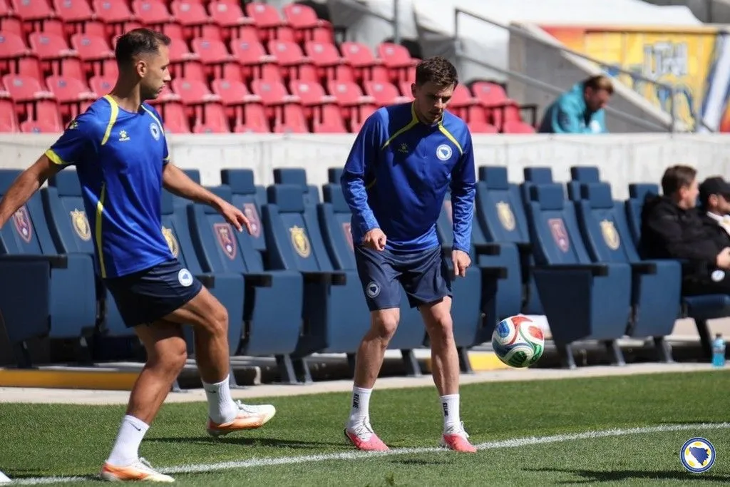 Trening reprezentacije BiH