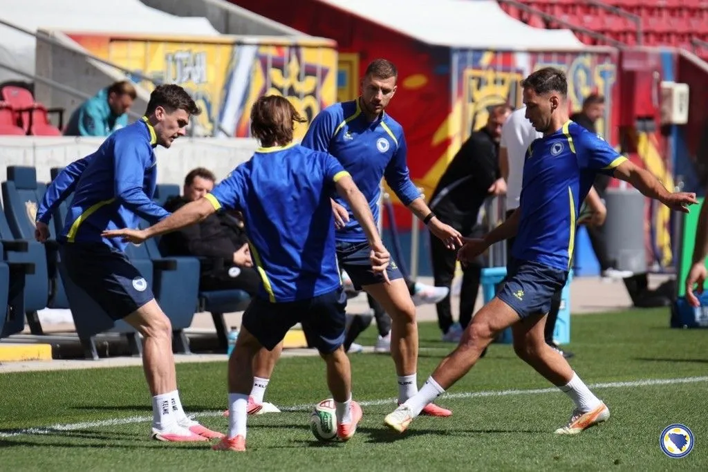 Trening reprezentacije BiH