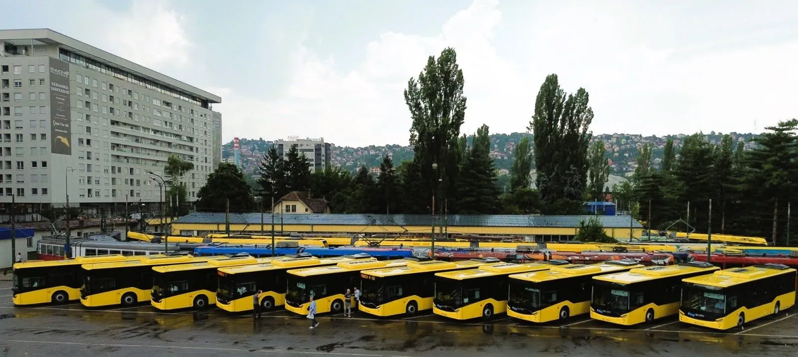 (FOTO) Svih 10 novih autobusa isporučeno Sarajevu, pogledajte fotografije