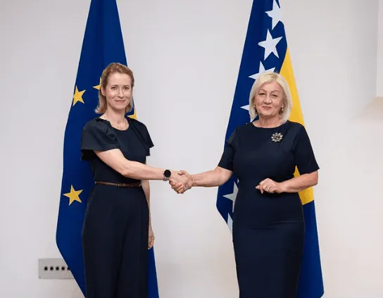 Kallas se sastala sa Krišto, potrebno je još "nekoliko koraka kako bi otpočeli pregovore"