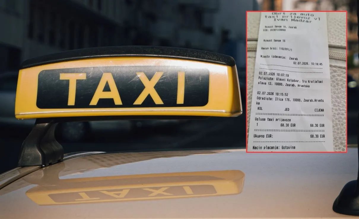 Čisti bezobrazluk taksiste, starijoj ženi vožnju od tri kilometara naplatio 68 eura!