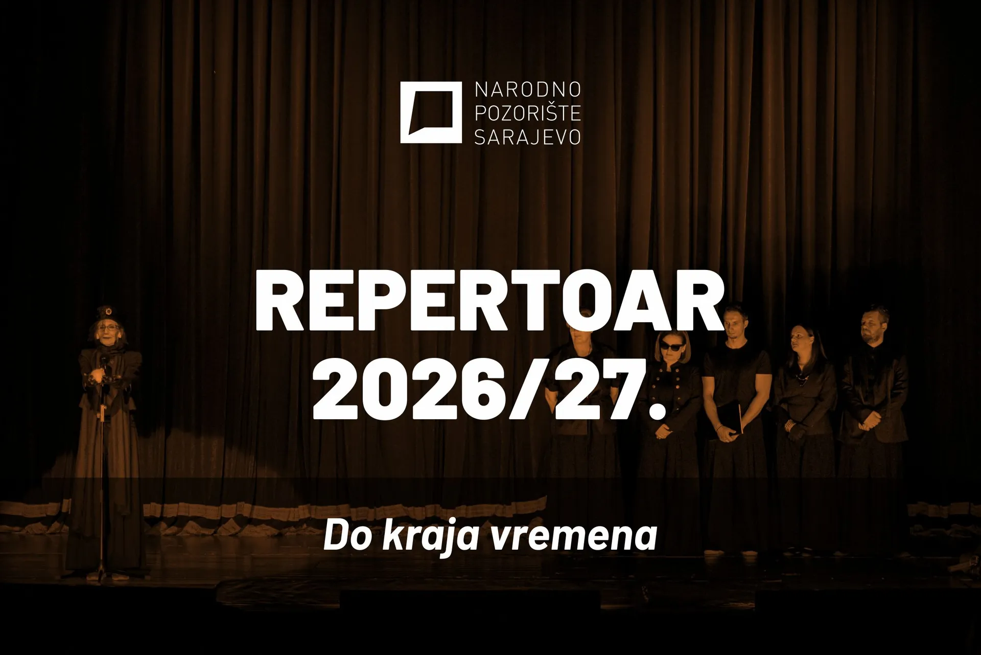 Narodno pozorište Sarajevo predstavilo repertoar do kraja godine