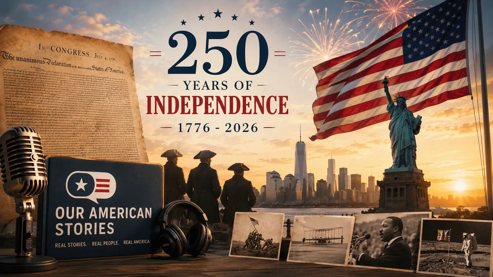 "Our American Stories" je jedinstvena platforma, tu se nalaze priče koje su oblikovale SAD