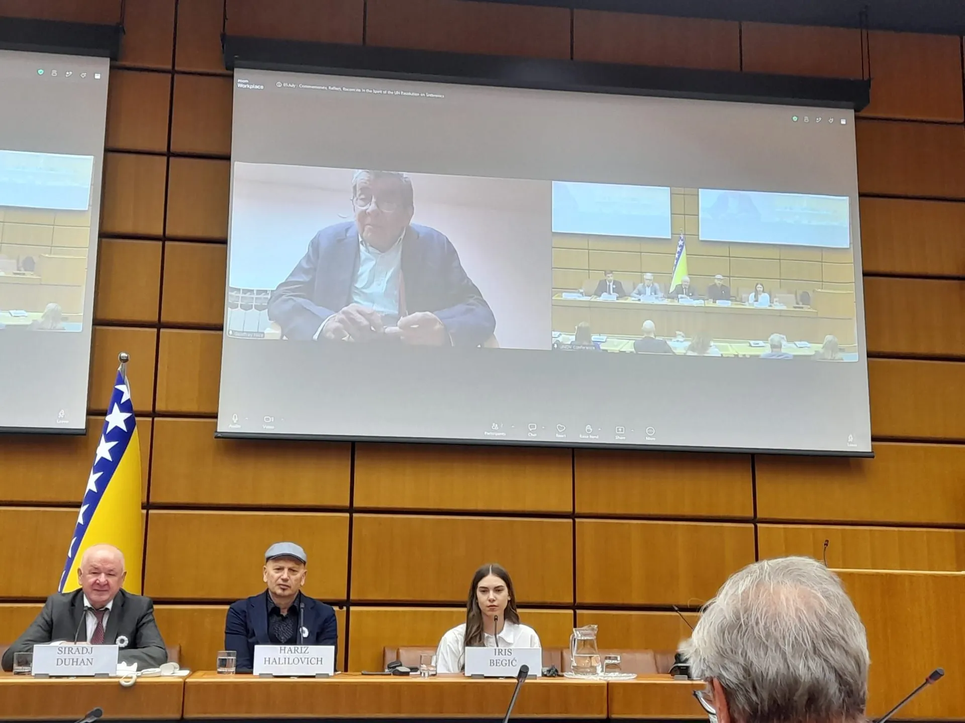 Konferencija o Srebrenici u sjedištu UN-a u Beču