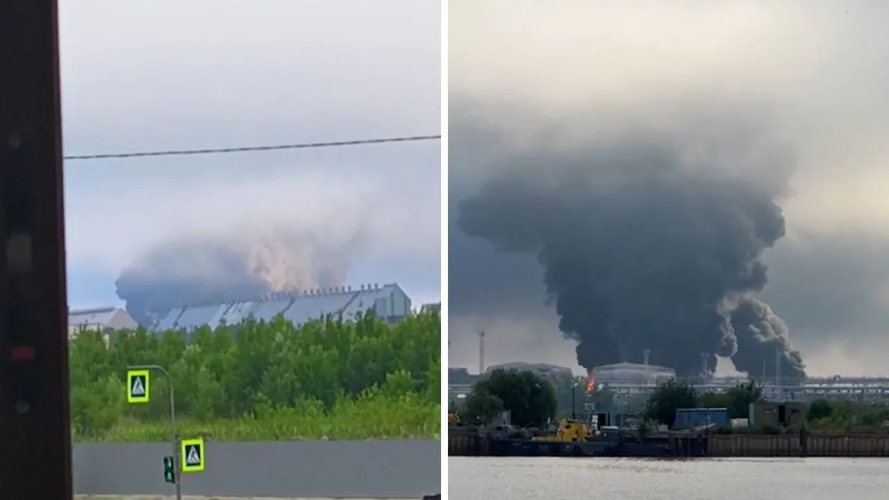 Veliki napad na Rusiju, Ukrajina pogodila naftni terminal u Sankt Peterburgu