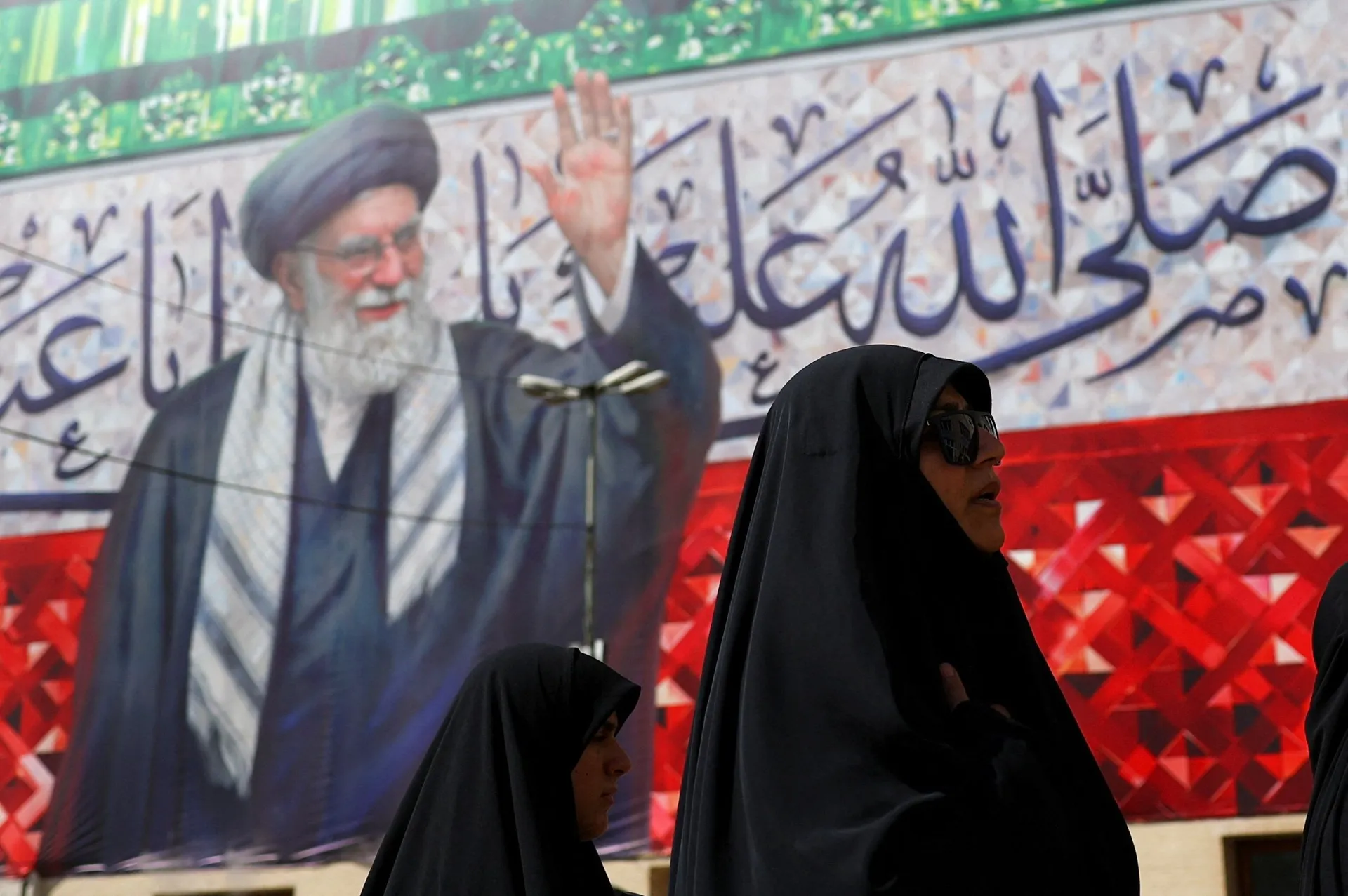 People attend a public farewell ceremony to pay their respects to late Supreme Leader Ayatollah Ali Khamenei, who was killed on February 28 in Israeli and U.S. airstrikes, at the Imam Khomeini Grand Mosalla, in Tehran, Iran, July 5, 2026. REUTERS/Murad Se