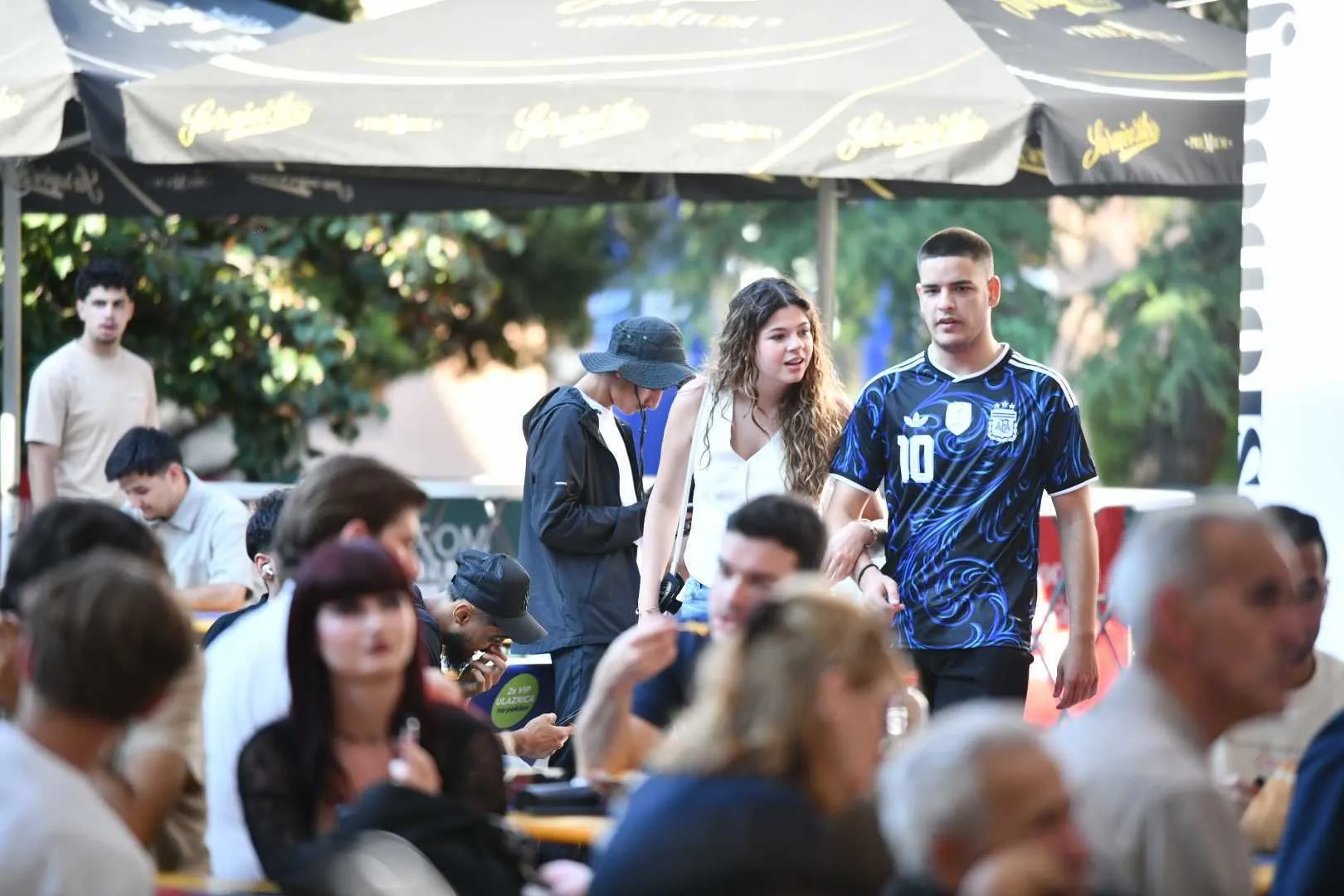 Prizori iz "I am from Bosnia" fan-zone