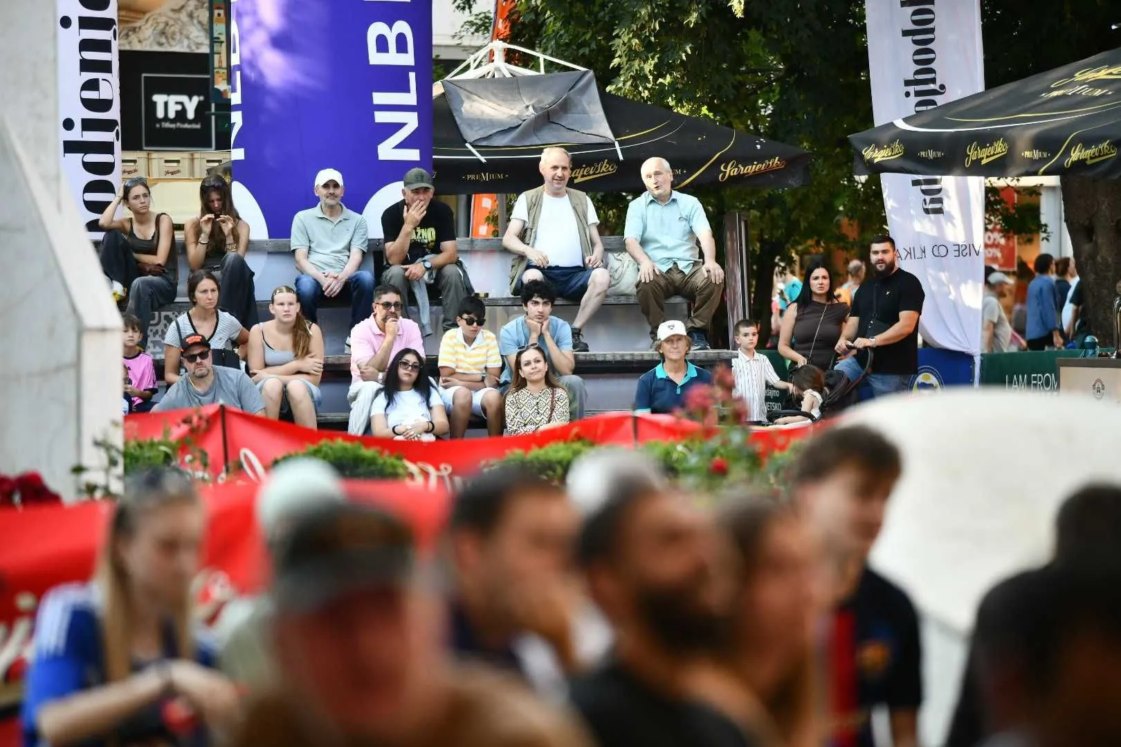 Prizori iz "I am from Bosnia" fan-zone