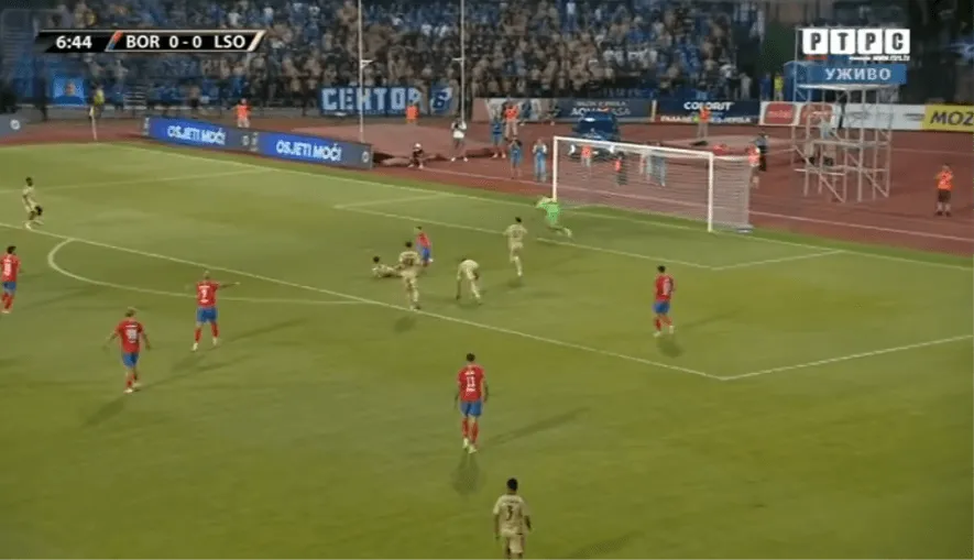 Gol Juričića za 1:0
