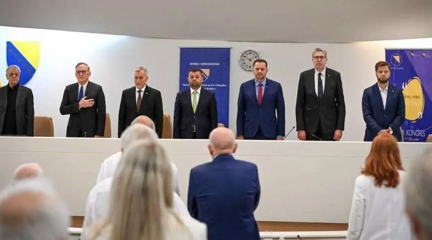 Detalj sa 13. Kongresa SSD-a BiH