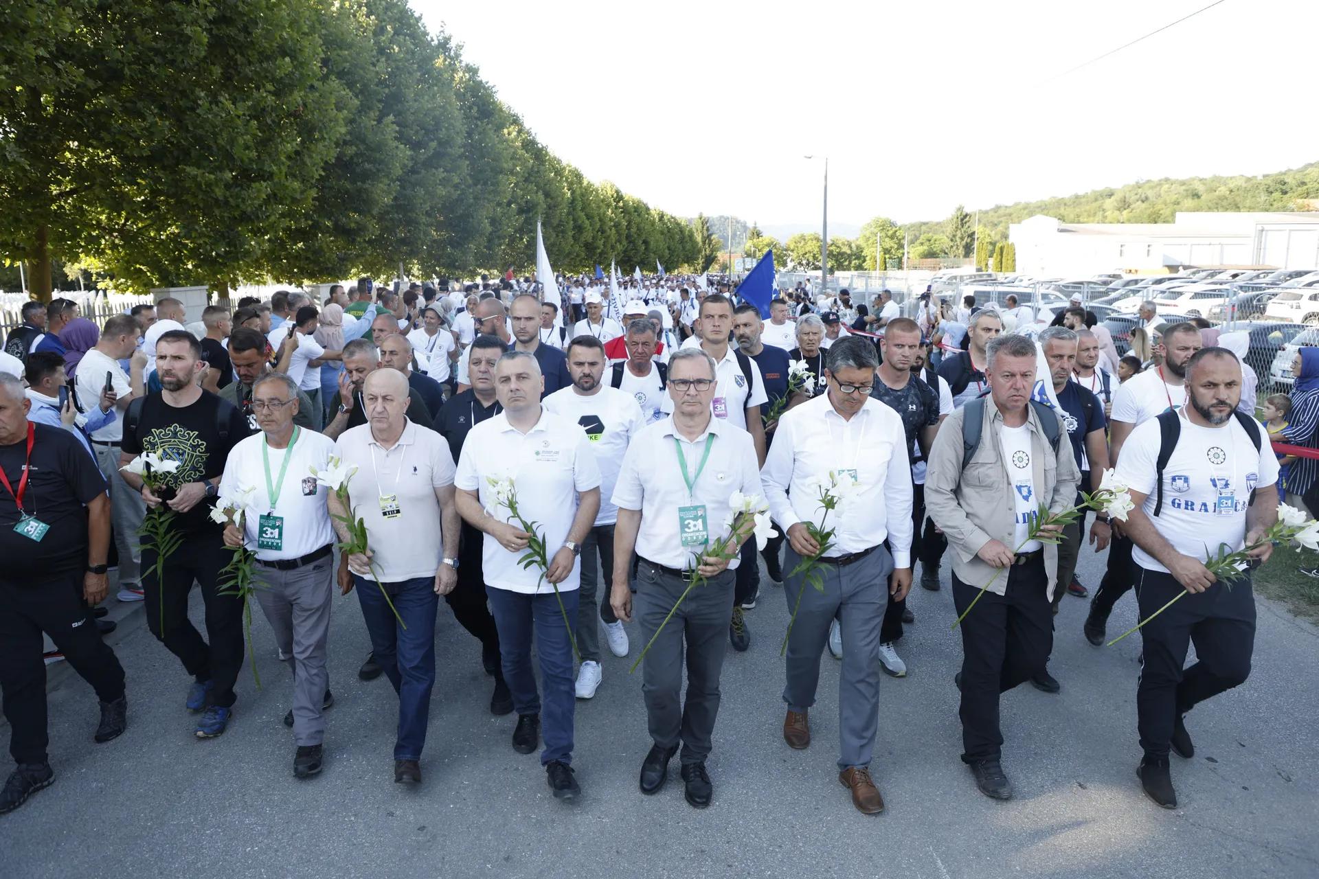 Učesnici Marša mira stigli u Potočare nakon 100 kilometara dugog puta sjećanja