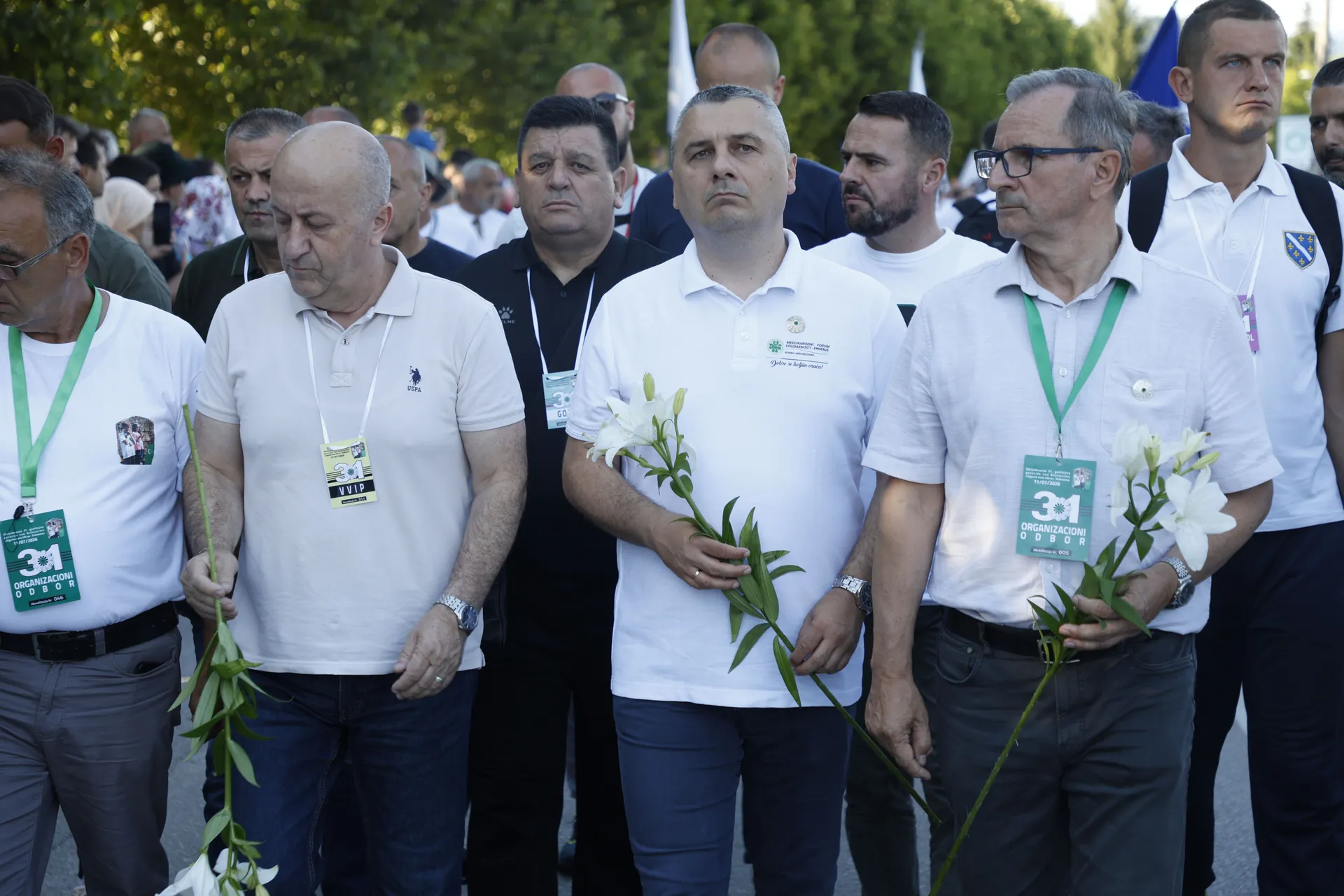 Učesnici Marša mira stigli u Potočare nakon 100 kilometara dugog puta sjećanja